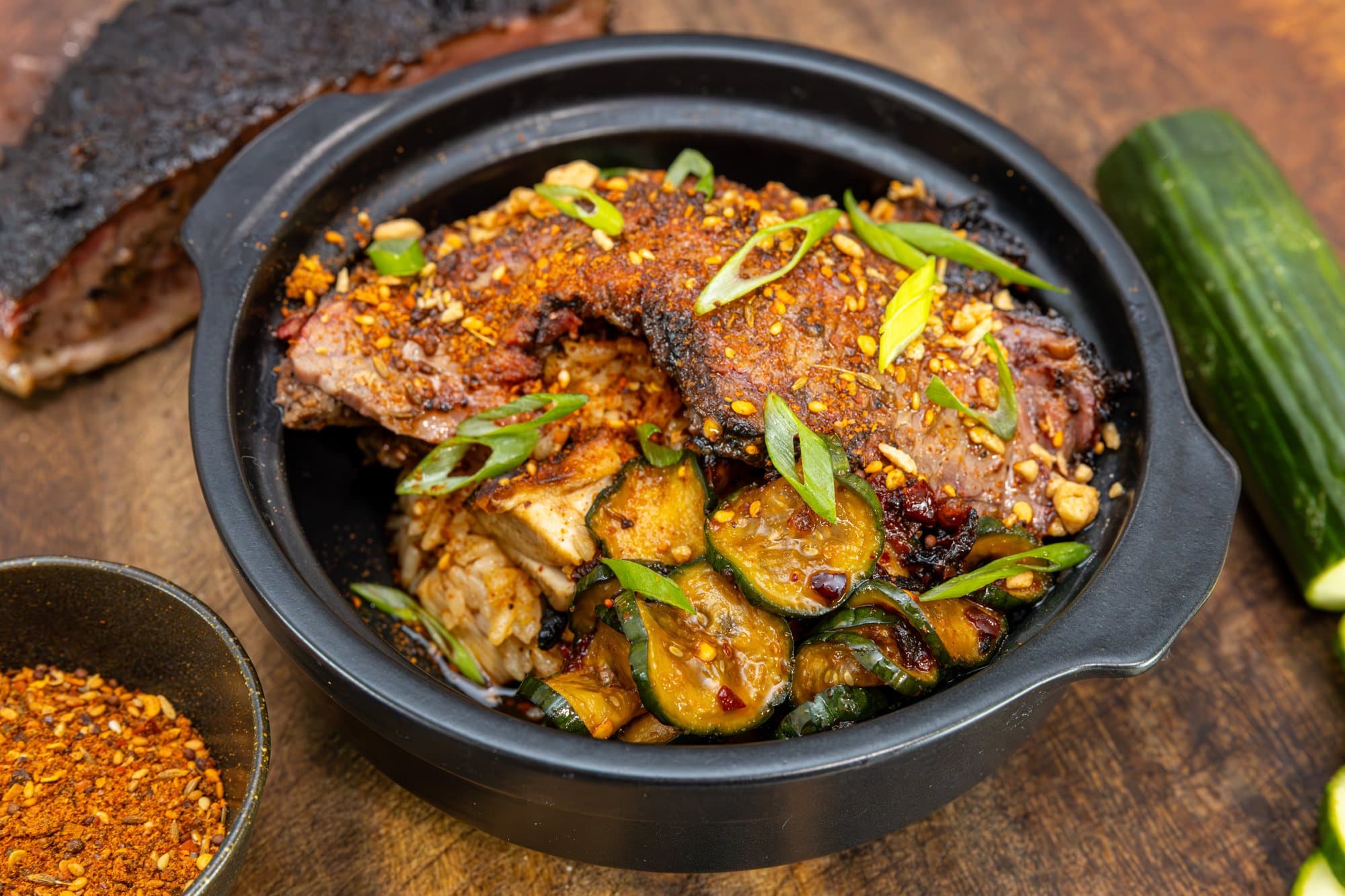 Dragon Flame Rice Bowl