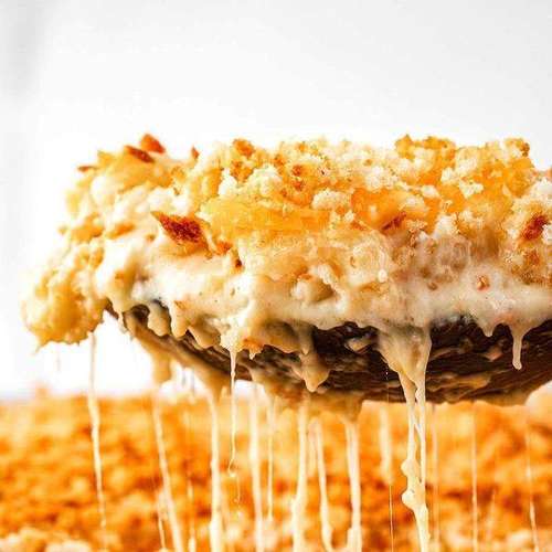 Three-Cheese Mac N Cheese