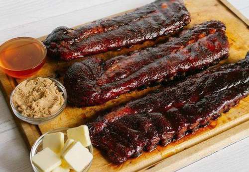 Honey Glazed Smoked Pork Ribs
