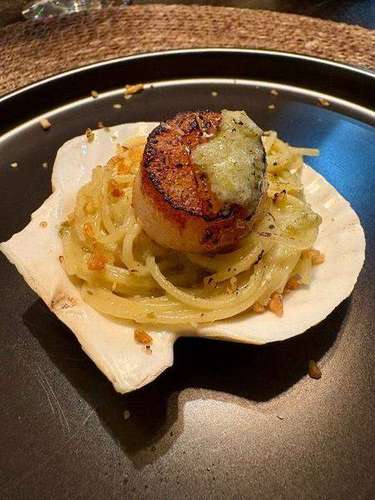 Linguine with Hokkaido Scallop